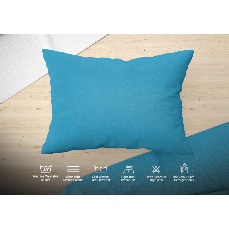 MistyMorning Pillow Cases 4 Pack - Standard Size (50x75+15cm), Egyptian