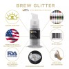 Bakell Silver Edible Glitter Spray Pump for Drinks