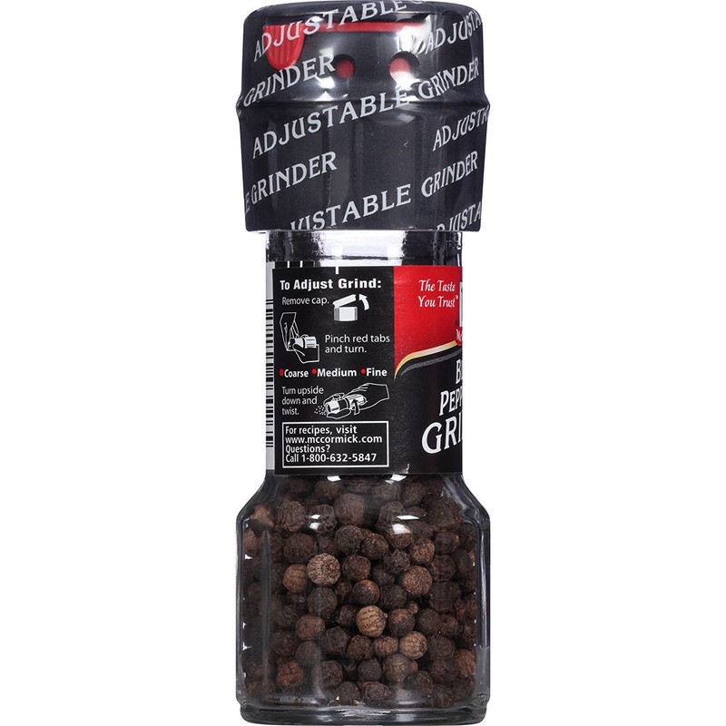 McCormick Black Peppercorn Grinder, 1 OZ