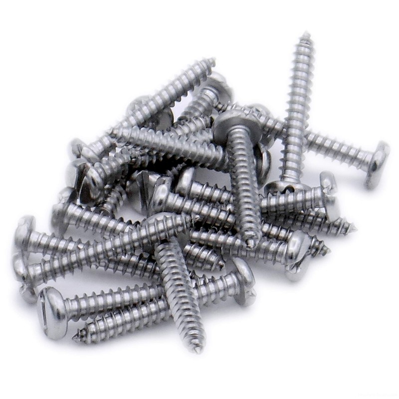 No.4 x 0.5 (2.9mm x 13mm) Slot Pan Self-Tapping Screw