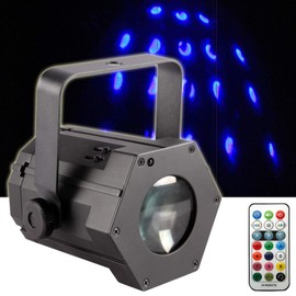 E-Lektron LMO-9W USB LED Moonflower DJ Party Disco R/G/B/W Light Effect Flower Effect