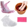 100 Pzs Guantes Bolsa Para Pies Desechables Impermeables
