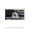 American Thin Blue Line Sticker - Car & Laptop Decal
