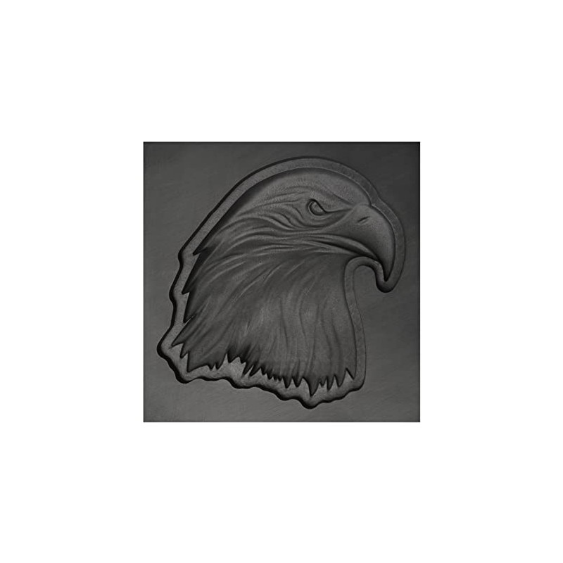 Large - Eagle Head 3D Graphite Ingot Mold for Precious