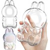 ENBRUO Sitting Sitting 8cm x 15.5cm Transparent Toy Protector PB