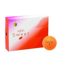 Kasco Kira SWEET Golf Balls, 1 Dozen (Pack of 12), Orange