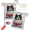 Patriotic Mitted Ragdoll Garden Flags Pack Animals Cat Kitten Meow