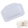 Bath Pillow With 3 Strong Suction Cups, Soft Waterproof Bathroom