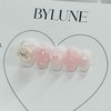 Crooked Rabbit Handmade Nail Tips Pink Nail Tips - Short