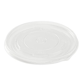 Karat C-KDL142-PP Karat 24-32 oz PP Food Container Flat Lids (Case of 600)