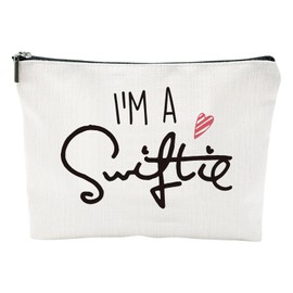 CoCoCherry Music Lover Cosmetic Bag Singer Fans Gift, You are Braver Stronger Smarter Than You Think, Makeup Zipper Pouch Bag for Women Girls,Singer's Merchandise, Gifts for Women Friends Sister（New）