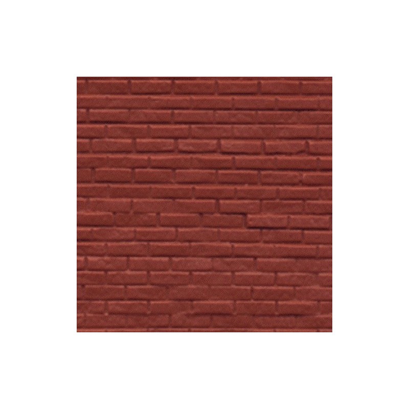 Melody Jane Dolls House Rough Red Brick Sheet Miniature 1:24