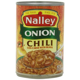 Nalley Chili Onion with Beans, 14-Ounce Cans (Pack of 8)