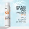 VGO Sunscreen Spray SPF 50, Spectrum UVA/UVB Protection, Moisturizing and
