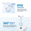 Mini Water Flosser - Portable Cordless Oral Irrigator with Telescopic