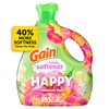 Gain Liquid Fabric Softener (Fabric Conditioner), Happy, 101 fl oz,