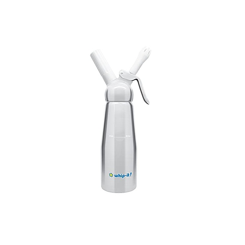 Whip-It! 1/2 L Element Cream Dispenser, 1/2-Liter, Silver