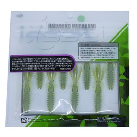 イッセイ(ISSEI) ワーム ビビビバグ 2.6インチ グリパン/チャート #10 ルアー