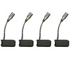 4 PCS Carbon Brushes Compatible for Bosch 1380 GWS 7-115