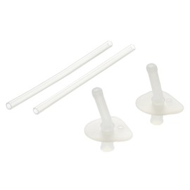 Richell S-1 Straw Set For Mugs, 2 Sets Included B1104 B1308