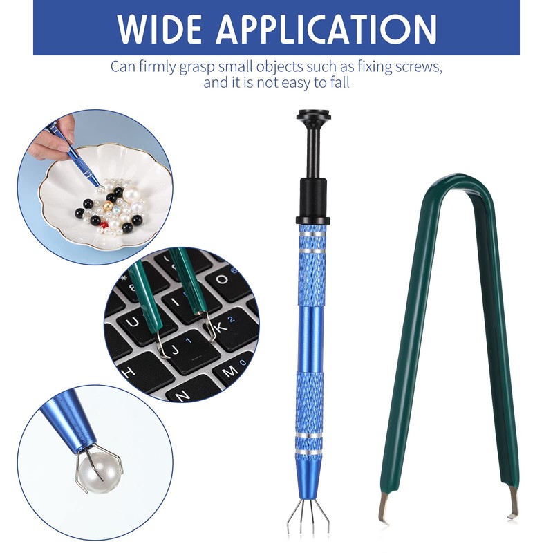 4 Pieces IC Chip Remover Tool IC PLCC Chip Extraction