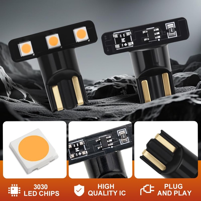 5Pcs LED Cab Top Roof Light Bulbs for 1994-2026 Dod'ge