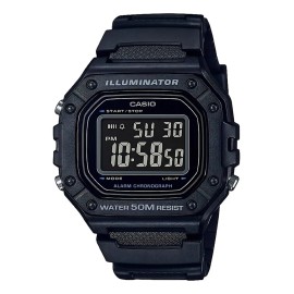 Reloj Casio Illuminator W-218H-1BVCF Color Negro
