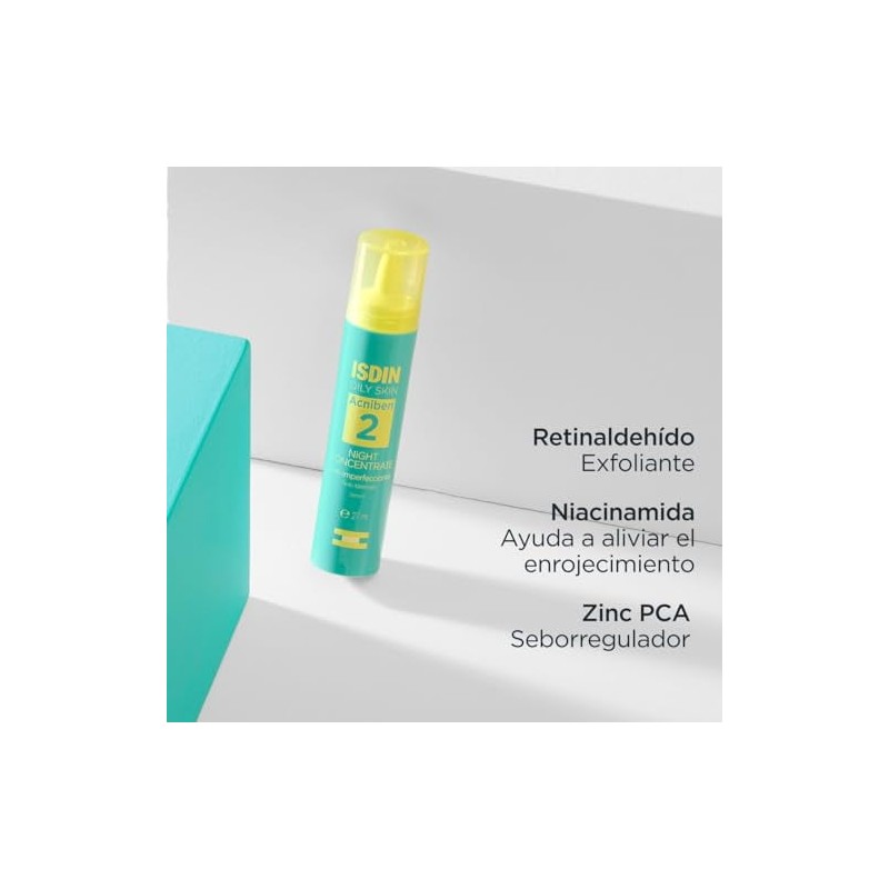 ISDIN Acniben Night Concentrate Antiimperfecciones. Cuidado Diario Facial de las
