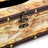 Sumnacon Retro Tissue Box Holder , Tissue Organizer Rectangular Wooden