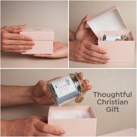 BLIEVE- Bible Verse Jar, Read Me When Bible Verses Jar For Daily Encouragement, Christian Christmas Gifts For Women, Inspirational Stockings Stuffers, Religious Graduation Gifts For Her (Women)