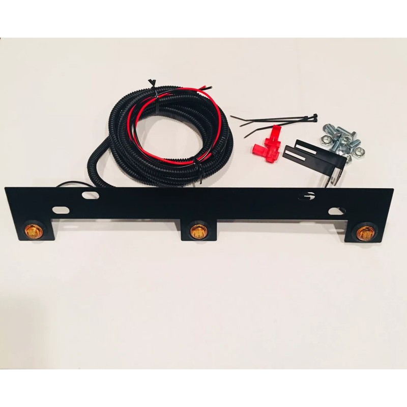 Ford 2013-2014 Ford F-150 Raptor Style Grill Amber Light Kit