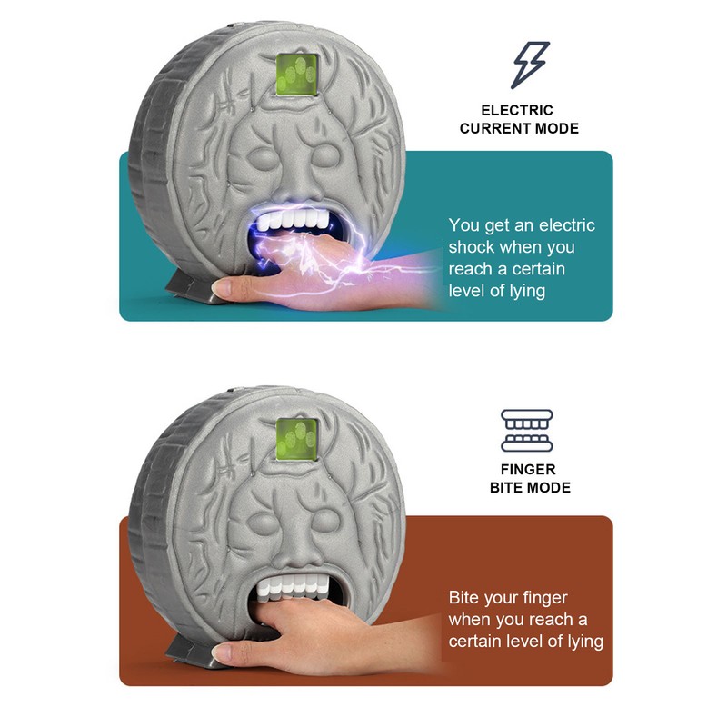 Electric Lie Detector Toy Truth Test Interactive Party Game Toy