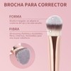MAANGE 6Pcs Brochas Maquillaje de Doble Punta Set de Brochas