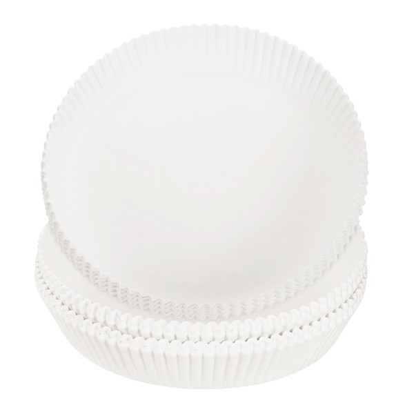 HARFINGTON 200pcs Oil Air Fryer Paper Liners 9.06" Round Disposable