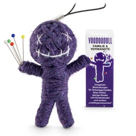 Voodoo Doll Humpy Relationship Voodoo Doll to Go Voodoo Doll Imaginary Penalties for Annoying Inlaws and Other Favourite People Gift in Box 5 x Prym Pin