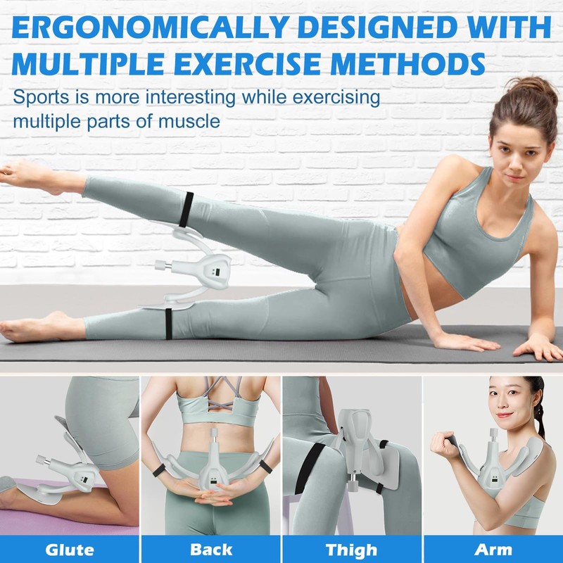 3rd Gen Thigh-Train 0-100 lbs Adjustable Resistance Inner Thigh-Train Exercising