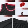 Pardofelis Maglia e pantaloncini da basket per ragazzi, ad asciugatura