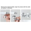 Faucet Extender 1080 Degree Faucet Adapter Aerator Kitchen Sink Aerator