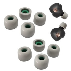 Luckvan - almohadillas para orejas de espuma viscoelástica para Sony WF-1000XM4 - almohadillas para orejas de repuesto para auriculares Sony WF-1000XM5 WF-1000XM3 WF-SP900 WI-1000X WF WI XBA Series