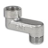 Radiator Offset Piece, S-Connection, 1/2 Inch Female to Male Thread,