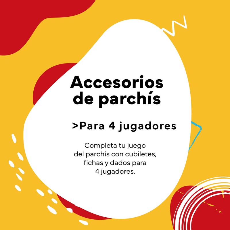 Cayro Ludo Accessories 4 Players Game