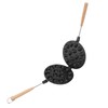 Walnut Cookie Mold Maker, 16 Hole Non-Stick Oreshki Mould Maker,