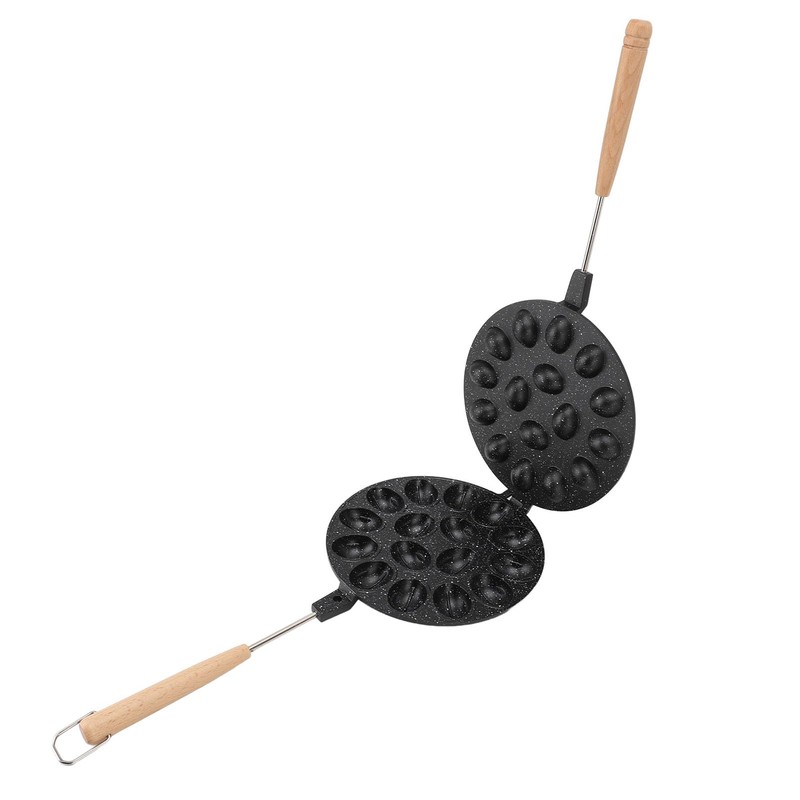 Walnut Cookie Mold Maker, 16 Hole Non-Stick Oreshki Mould Maker,