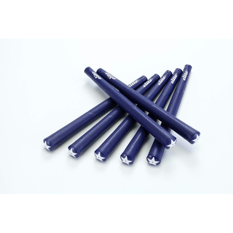 elitegrips A50 Star Golf Grips, Set of 7, Navy with