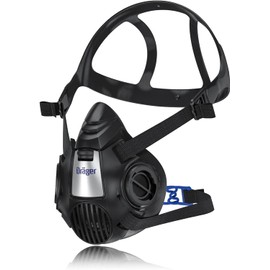 Dräger X-plore 3500 Half Mask, Size S, Reusable Respirator Mask For Use With Replaceable Bayonet Filters