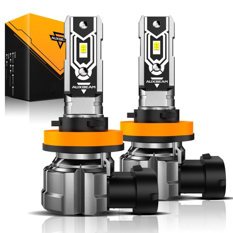 AUXBEAM Combo Pack LED Headlight Fog Light Bulb for Ram