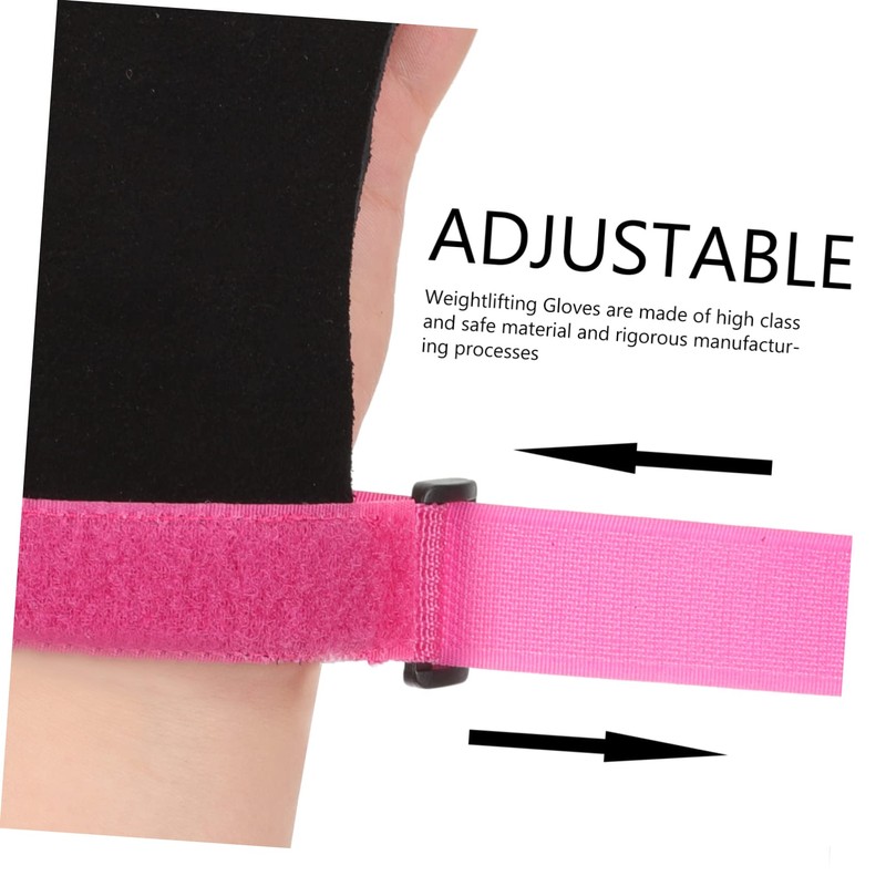 Sosoport Gym Gloves Women Weightlifting Barbell-Lifting Wrist Straps Palm Pads