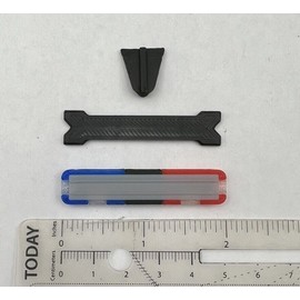 LED Ready Lightbar 1/24 25 LED Ready Whelen Edge Lightbar Blue Red w/ Speaker Highway Patrol Police