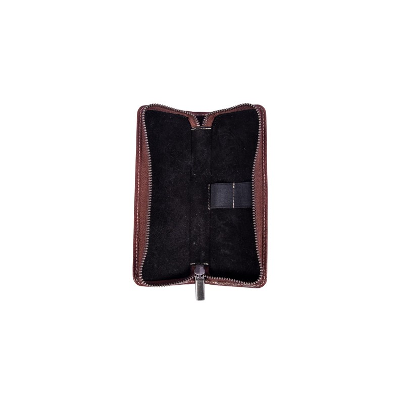 Alpenleder Pencil Case – Model: ZWOA (Handmade) – Sustainable Organic