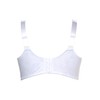 Ulla Popken Ladies’ Relief Bra, Non-Wired, Rhinestone Pendant, C–G Cup